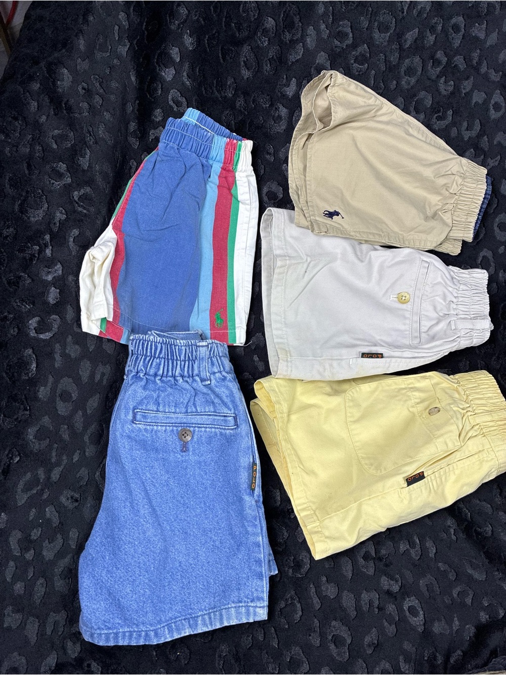 Ralph Lauren Beige Cotton Kids Shorts - Neutral Everyday Bottoms